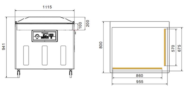 Th&ocirc;ng số kỹ thuật M&aacute;y h&uacute;t ch&acirc;n kh&ocirc;ng DZ-1100-2L