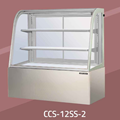 TỦ TRƯNG BÀY BÁNH, KIẾNG VUÔNG, BẠC   CCS-12SS-2