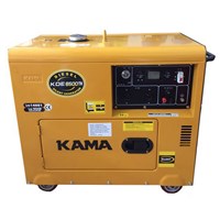 Máy phát điện chạy dầu cách âm Kama KDE-6500TN