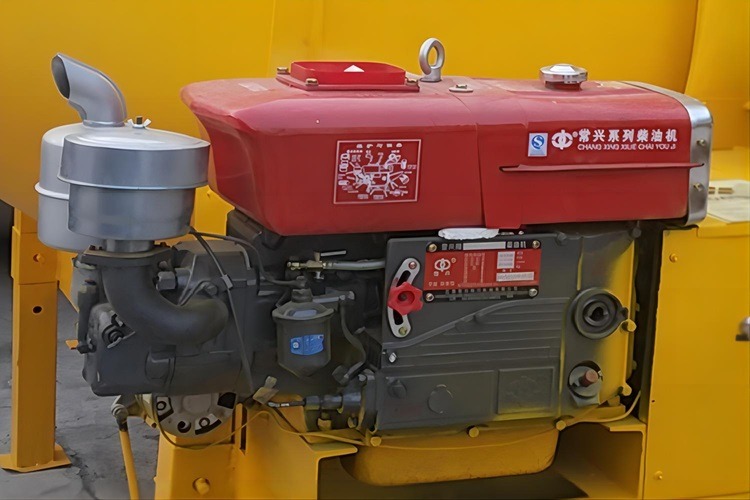 Máy trộn bê tông động cơ diesel JZC350-DR