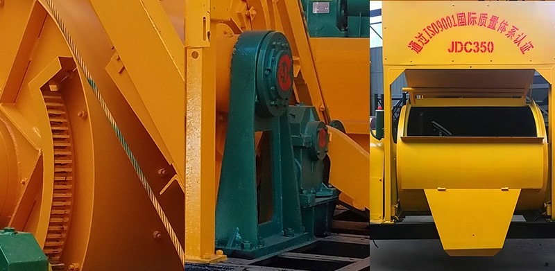 Máy trộn bê tông trục đơn JDC350