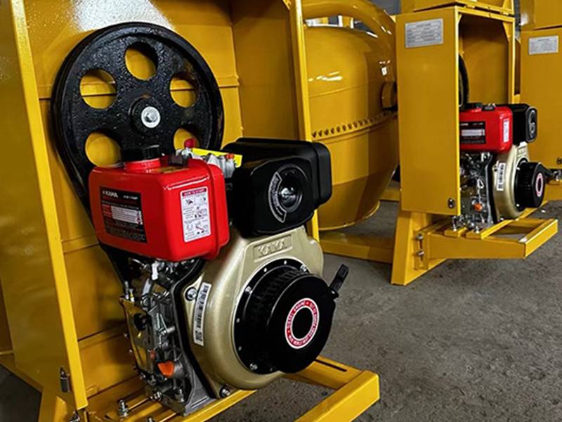 Máy trộn bê tông mini di động CM350