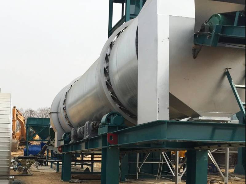 Trạm trộn bê tông di động YHZS25 công suất 25m3/h