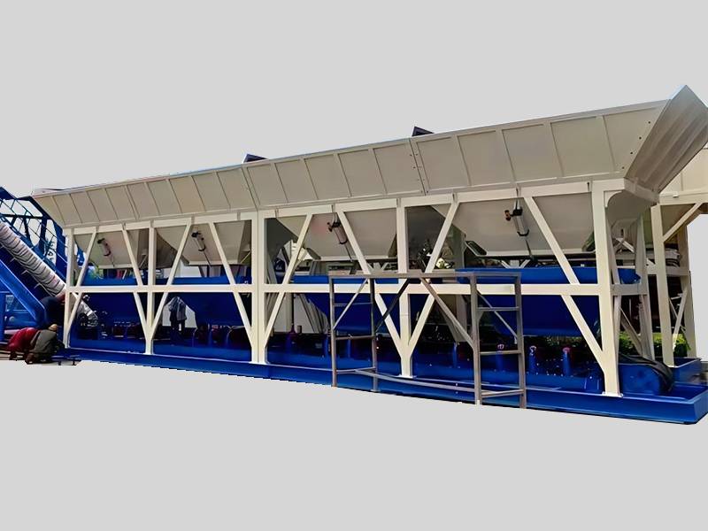 Trạm trộn bê tông không cần móng MHZS180