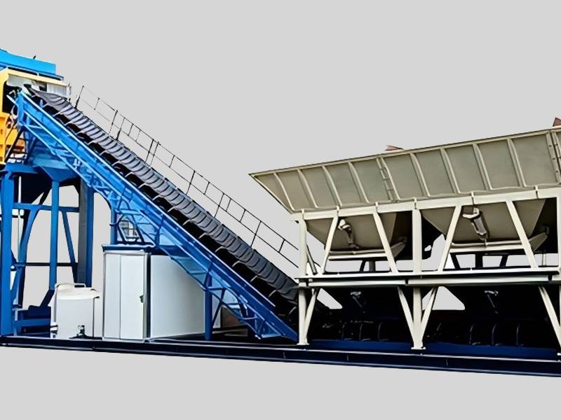 Trạm trộn bê tông không cần móng MHZS180