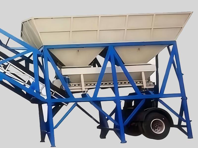 Trạm trộn bê tông di động YHZS75