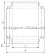 Máy gấp và dán hộp bìa cứng tự động ZH-1000BFT có đáy khóa gập