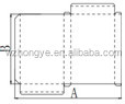 Máy gấp và dán hộp bìa cứng tự động ZH-1000BFT có đáy khóa gập