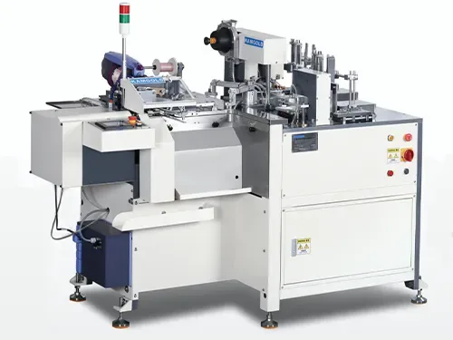 Máy luồn dây 2 thẻ tag đóng khuy mắt ngỗng (2 thẻ + đóng khuy)