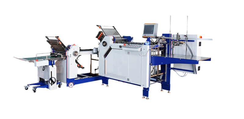 Máy gấp sách hướng dẫn toa thuốc 570T-8K+4KW