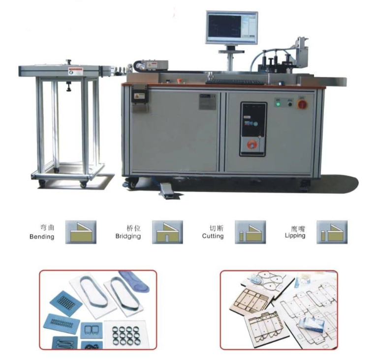 Máy uốn dao bế khuôn Label ABM-300B