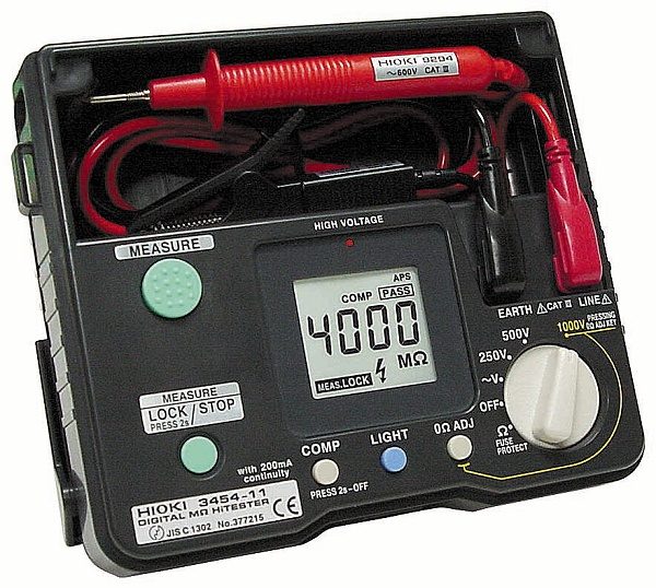Đồng hồ đo điện trở cách điện Hioki 3454-11