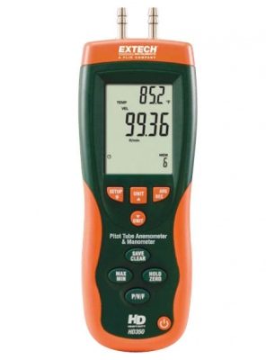 Máy đo vận tốc gió, áp suất, nhiệt độ Extech HD350