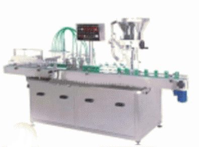 Máy chiết rót và đóng chai tự động