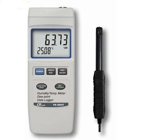 Đo độ ẩm và nhiệt độ môi trường Lutron YK-90HT
