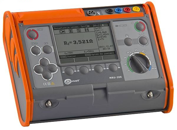 Thiết bị đo điện trở đất Sonel MRU-200