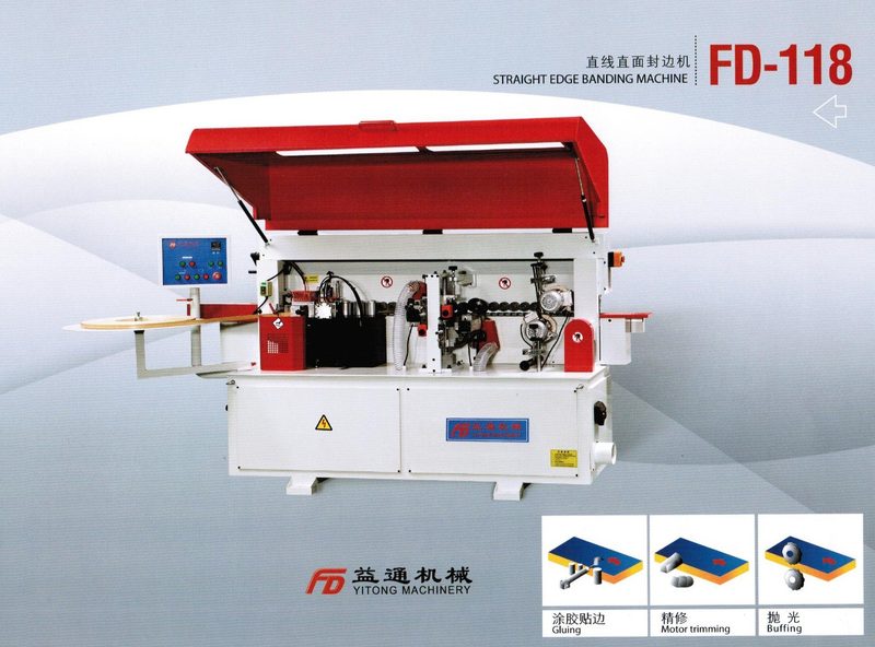 Máy dán cạnh thẳng bán tự động FD-118