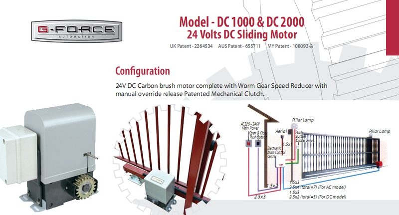 Cổng Trượt Tự Động G-FORCE