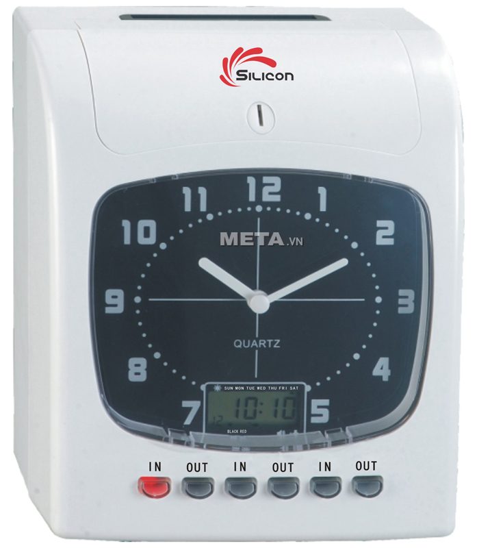 Máy chấm công thẻ giấy Silicon TR-7700