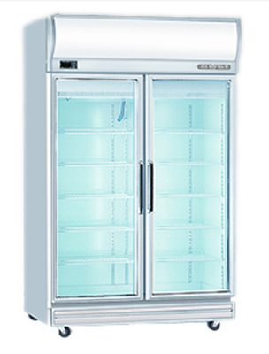TỦ MÁT 2 CÁNH KÍNH BERJAYA 2D/DC-S