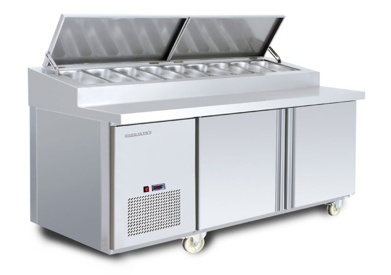 BÀN LẠNH TRƯNG BÀY PIZZA BS2D/PC6/C