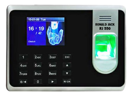 Máy chấm công thẻ từ & vân tay RONALDF JACK RJ-550