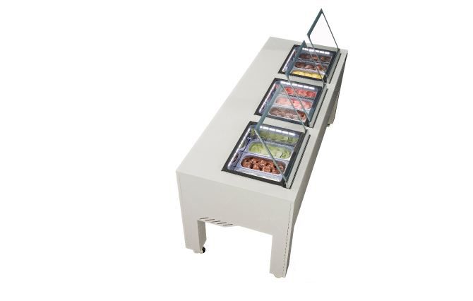 TỦ TRƯNG BÀY KEM EASYBEST - G9 ST