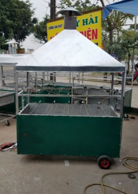Máy quay vịt bằng than MQ-150