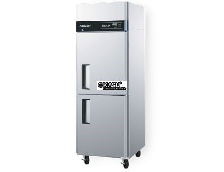 Tủ đông và mát 2 cánh Inox OKASU KRF25-2