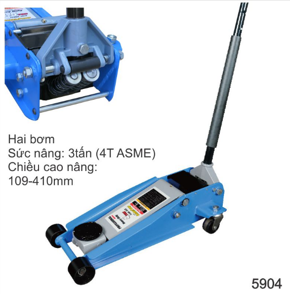 Kích cá sấu loại ngắn 3 tấn 5904
