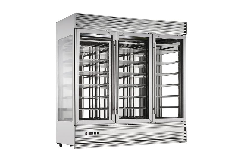 TỦ MÁT 3 CÁNH DẠNG KÍNH