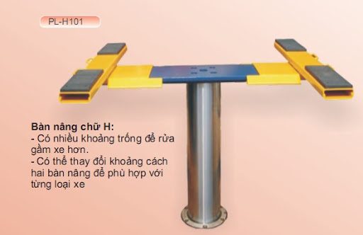 Cầu nâng rửa xe 1 trụ H-101