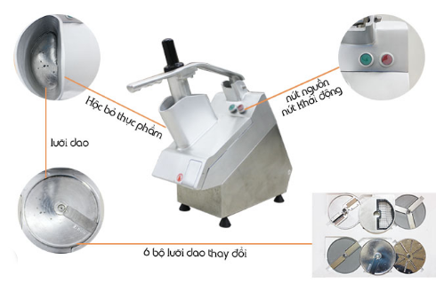 Máy thái rau củ đa năng Okasu OKS-VC60MS