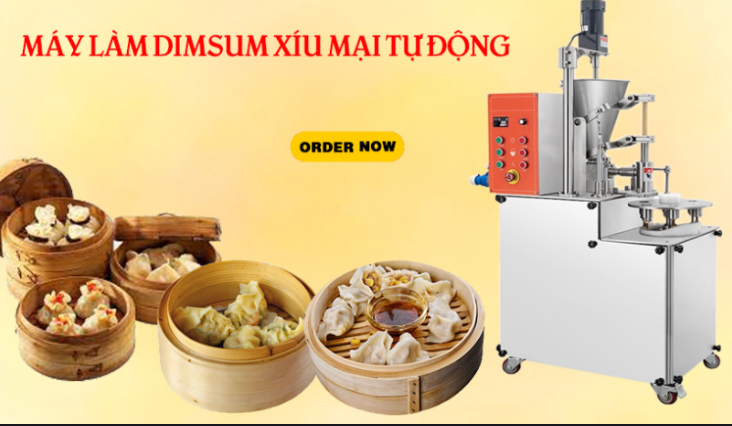 Máy làm dimsum xíu mại tự động MLDSXM