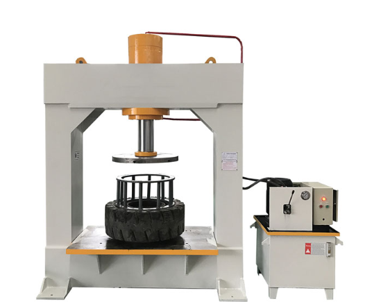 Máy ép thủy lực lốp xe YM-150 Tấn	