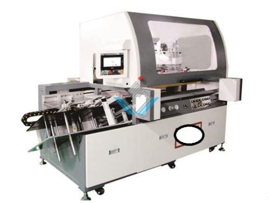 Máy in lụa nhãn mác, thẻ treo tự động DCZ-7050XY