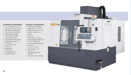 TRUNG TÂM GIA CÔNG ĐỨNG ARGO A-160