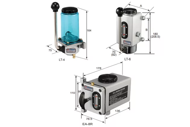 Bộ bơm dầu bằng tay Vertex LT-6