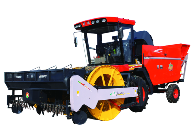 Máy thu hoạch hạt bầu, hạt dưa tự động GIMIG