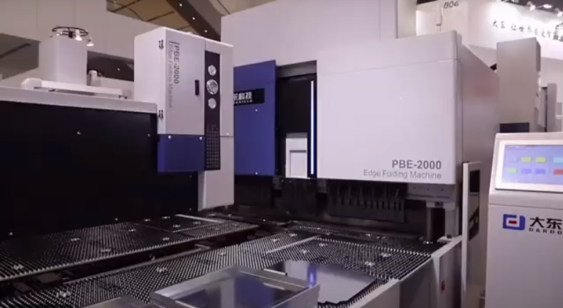 MÁY UỐN GẤP TẤM TỰ ĐỘNG PBE 2000	