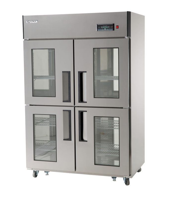 Tủ mát 4 cánh 2 mặt kính Unique UDS-45RIE-2D