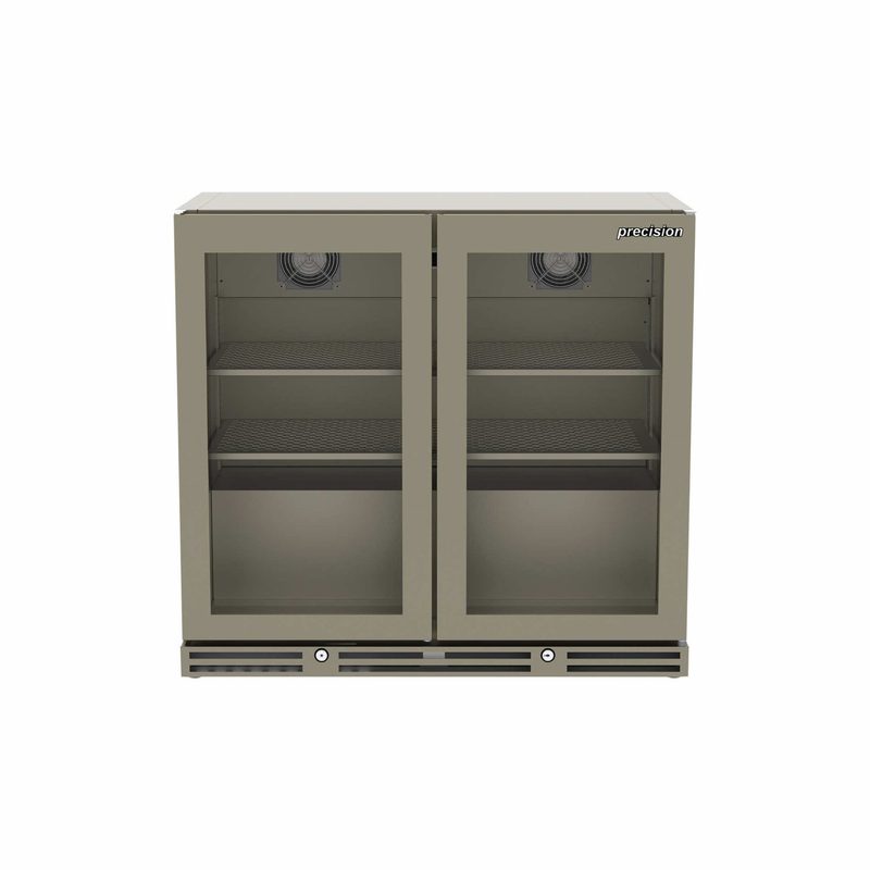 Tủ mát minibar 2 cánh kính Precision TBBS 900