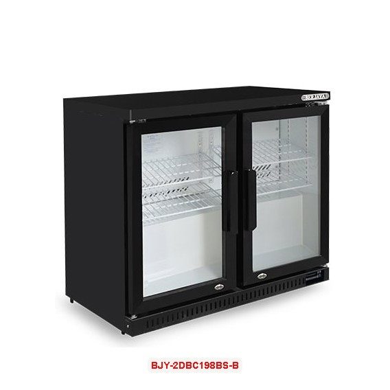 Tủ mát minibar Berjaya BJY-2DBC198BS-B