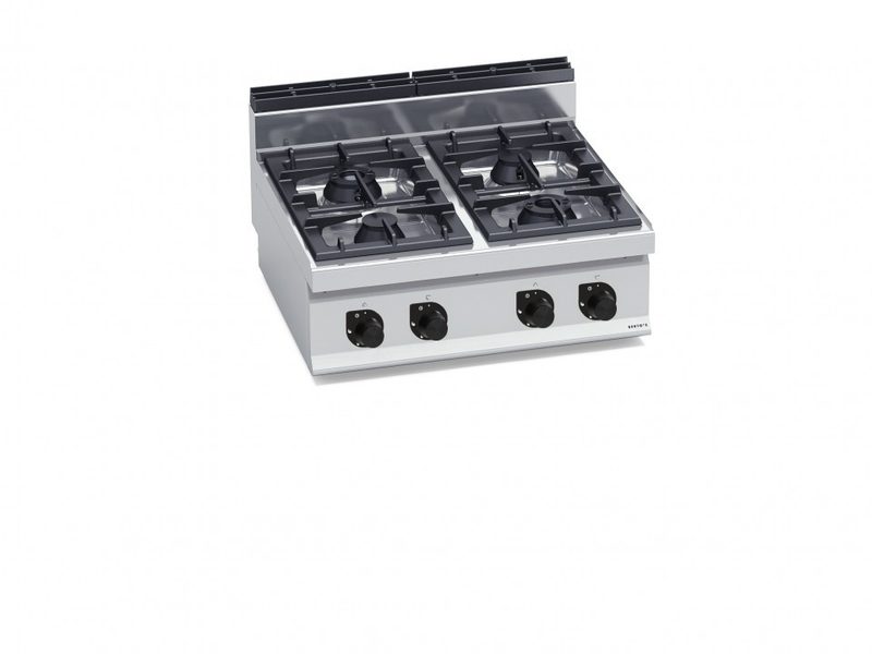 Bếp Âu 4 Họng Dùng Gas Berto's G7F4B
