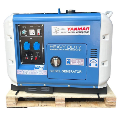 Máy Phát Điện 5Kw Chạy Dầu Yanmar YM7500DGS
