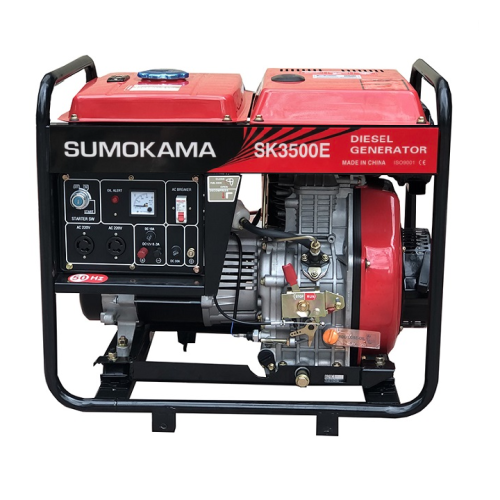 Máy Phát Điện Chạy Dầu 3Kw Sumokama SK3500E