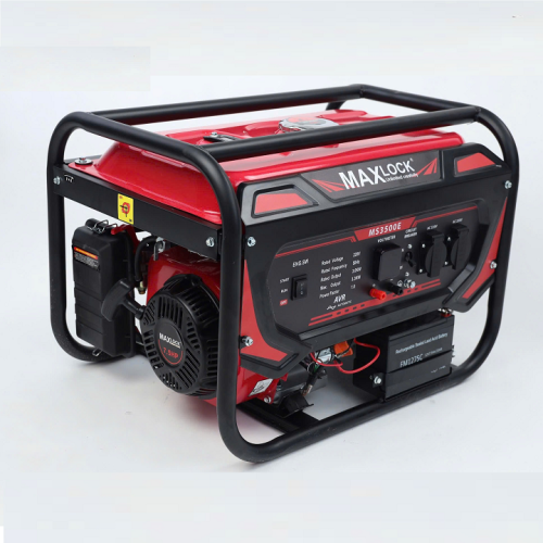 Máy Phát Điện Xăng 3Kw Maxlock MS3500E (Có Đề)