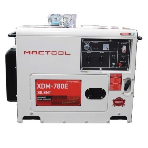 Máy Phát Điện Chạy Dầu 6Kw Mactool XDM-780E