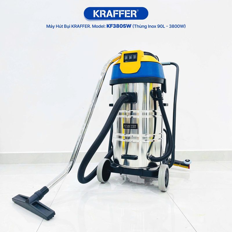 Máy hút bụi nhà xưởng Kraffer KF380SW