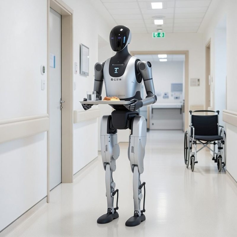 Robot chăm sóc sức khỏe thông minh UBTECH Walker Tienkung